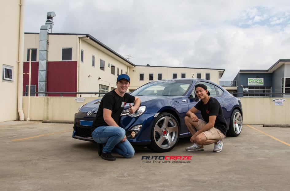 TOYOTA 86 TMB SILVER MACHINED FACE